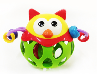 Baby Teetherable Rattles Soft Rubber Ball Toy