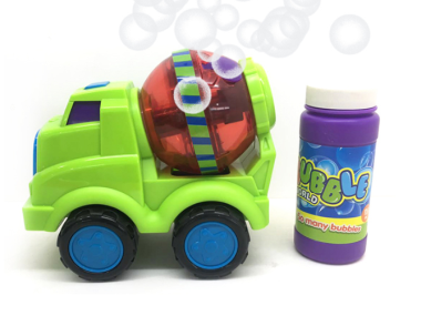Hot Sale Musical Truck Bubble Toy Machine For Kids